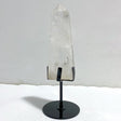 Large Clear Quartz Point Raw Bottom With Stand -Wholesale Crystals