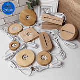 LED Wooden Crystal Stands - Wholesale Crystals