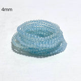 Mini Beads Aquamarine Bracelet Wholesale - Wholesale Crystals