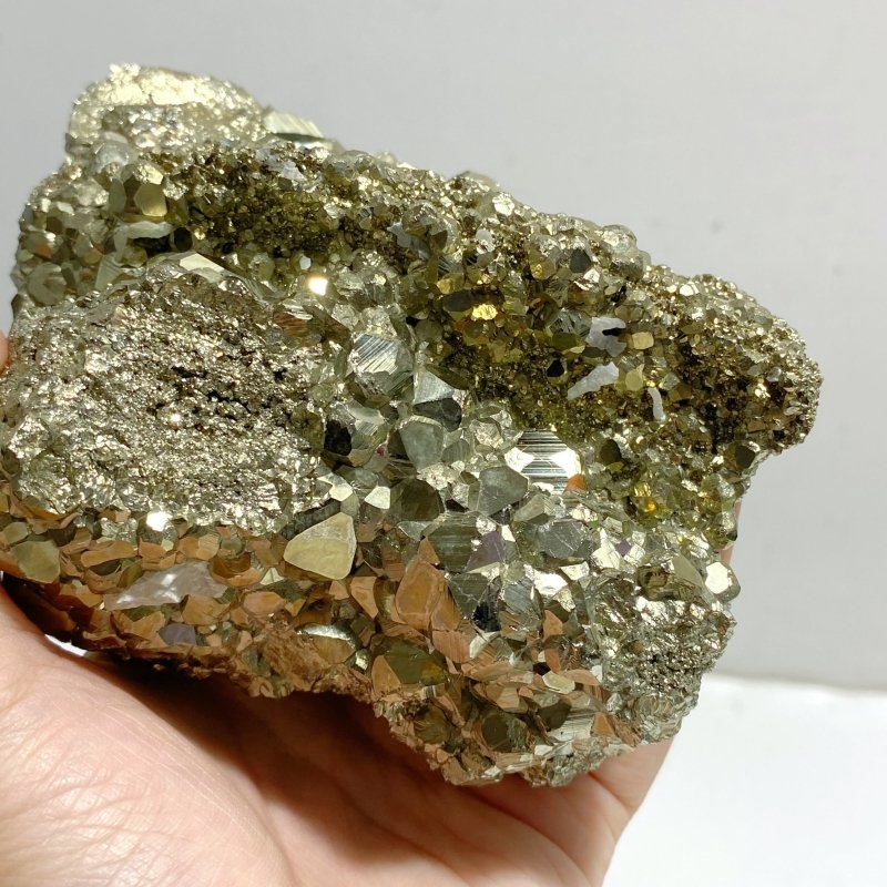 Natural Pyrite Mineral Specimen With Stand A2 -Wholesale Crystals