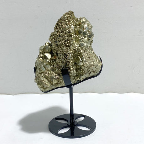 Natural Pyrite Mineral Specimen With Stand A2 -Wholesale Crystals