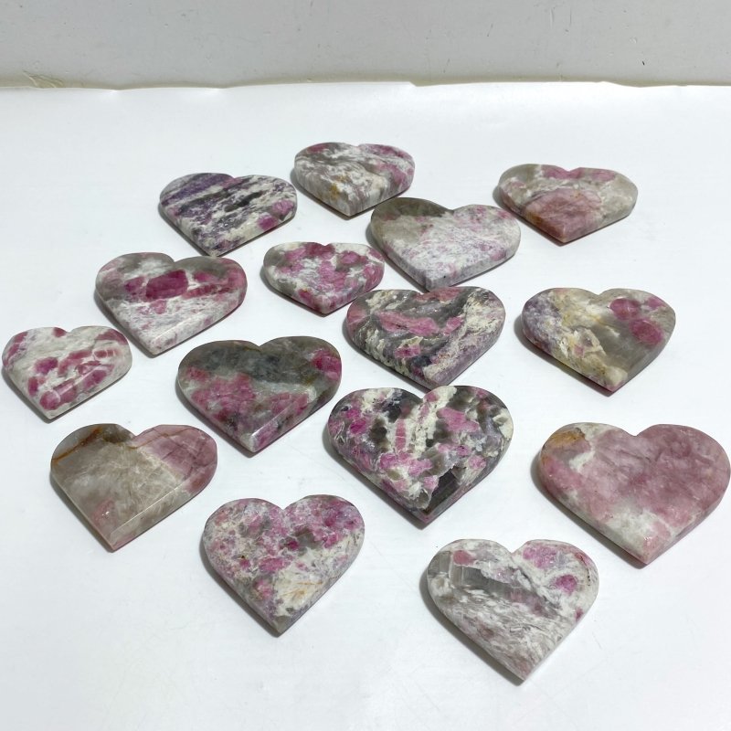 Pink Tourmaline Heart Crystal Wholesale -Wholesale Crystals