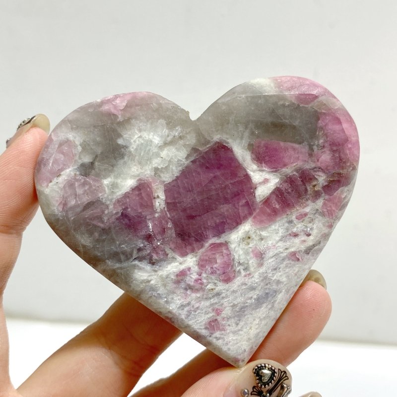 Pink Tourmaline Heart Crystal Wholesale -Wholesale Crystals
