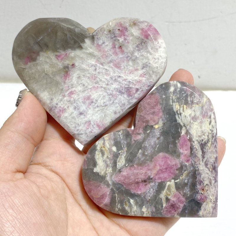 Pink Tourmaline Heart Crystal Wholesale -Wholesale Crystals