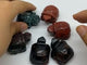 3 Types Turtle Carving Animals Wholesale Red Obsidian Moss Agate -Wholesale Crystals