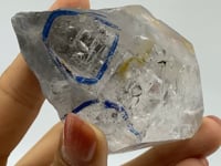 A83 Big Bubble Enhydro Quartz Point