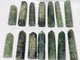 14 Pieces Large Green Prehnite Stone Tower