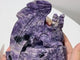 Charoite Flying Dragon Carving #1