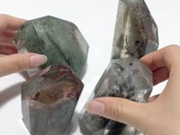 4 Pieces Unique Garden Quartz Free Form