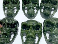 Green Jade Skull Large Mask Carving Wholesale