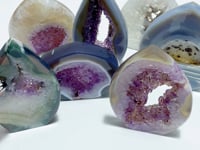7 Pieces Beautiful Large Geode Druzy Agate Arrow Head Shape