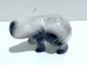 Beautiful Geode Agate Druzy Elephant Animal Carving