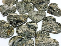 13 Pieces Large 8th Vein Ocean Jasper Heart #2