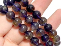 3 Pieces 9mm High Quality Clear Cordierite Bracelets For Collection (HGUB30)