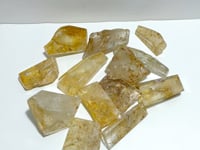 13 Pieces Golden Hematoid Quartz Free Form