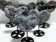 6 Pieces Sphalerite Heart With Stand