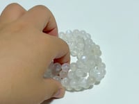High Grade Sri Lanka Clear Moonstone Crystal Bracelet (HGUB03)
