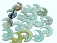 Caribbean Calcite Star Moon Carving Wholesale