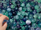 Small Purple Green Colorful Fluorite Sphere Wholesale Closeout