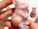 Pink Opal Rabbit Carving Wholesale