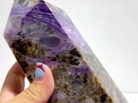 29CM Charoite Tower Point For Collection