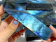 12 Pieces Flash Labradorite Four-Sided Point
