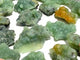 17 Pieces Beautiful Prehnite Mixed Green Tourmaline Raw Stone Specimen