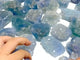 27 Pieces Raw Blue Fluorite Mixed Calcite Specimen For Collection