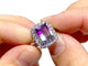 Beautiful Cut Faceted Fluorite Sugar Cube Ring Wholesale