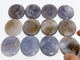 Laser Printing Silver Twelve Olympians Agate Stone DIY Accessories Wholesale