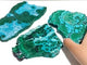 3 Pieces High Quality Beautiful Chrysocolla Mixed Malachite Slab Specimen #2