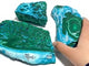 3 Pieces High Quality Chrysocolla Mixed Malachite Slab Specimen #7