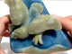 Blue Trolleite Eagle Carving