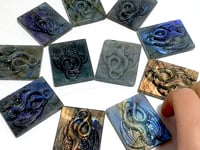 High Quality Labradorite Dragon Carving Wholesale