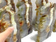 8 Pieces Large Fluorite Mixed Pyrite Point