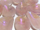 10 Pieces Aura Rose Quartz Bowl Carving