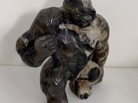 Unique Volcano Agate King Kong Ape Carving #7