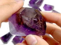 16 Pieces God's Fingerprint Ametrine Free Form