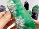 8 Pieces Feather Fluorite Four-sided Points