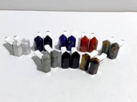 16 Types Crystal Point Car Air Vent Clips Crystal Wholesale Car Accessories Howlite Tiger Eye