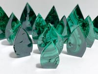 13 Pieces Beautiful Malachite Arrow Head Shape