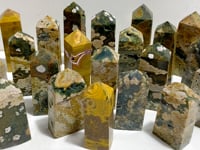 22 Pieces Ocean Jasper Four-sided Point #3