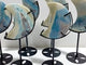 6 Pieces Trolleite Stone Moon With Stand