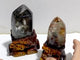 2 Pieces Garden Quartz With Stand