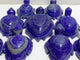 9 Pieces Lapis Lazuli Sea Turtles Carving