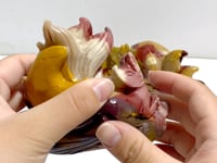 2 Pieces Mookaite Nine-tailed Fox Carving #3