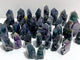 33 Pieces Blue Fluorite Mixed Pyrite Raw Side Tower