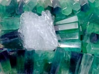 Green Fluorite Point Wholesale