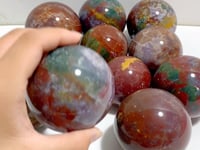 12 Pieces Colourful Ocean Jasper Sphere Ball