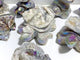 8 Pieces Geode Aura Sphalerite Sea Turtles Carving
